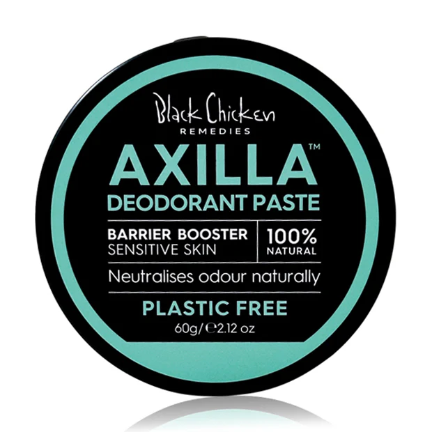 Axilla™ Natural Deodorant Paste Barrier Booster - Plastic Free - 60g - 3 Pack