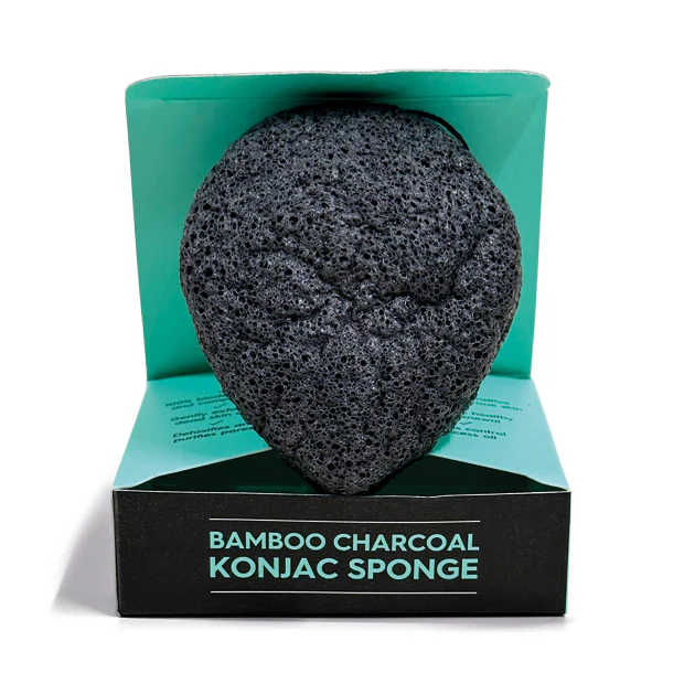 Bamboo Charcoal Konjac Sponge - Image 4