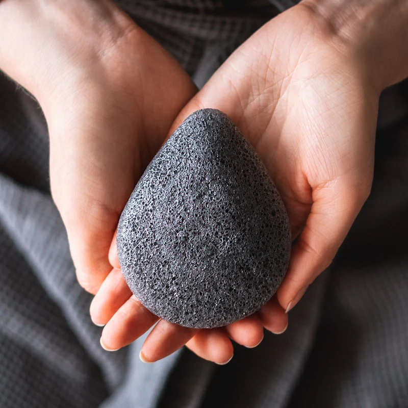 Bamboo Charcoal Konjac Sponge - Image 5