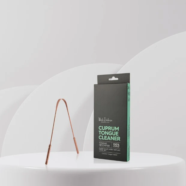 Cuprum Tongue Cleaner - Copper Tongue Scraper - Image 4