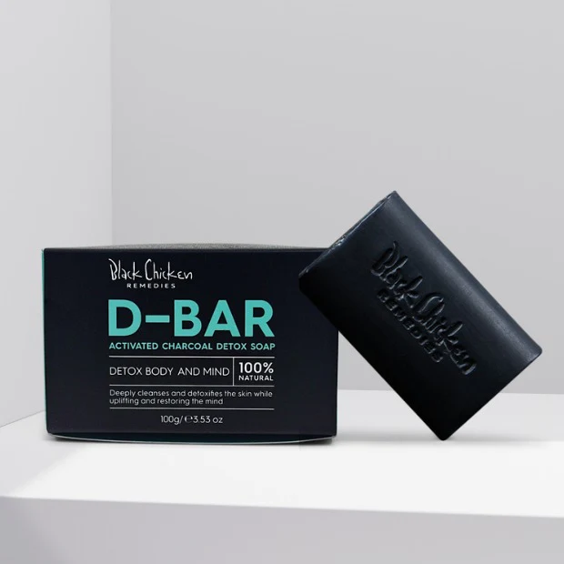 D-Bar - Activated Charcoal Detox Soap - Image 4