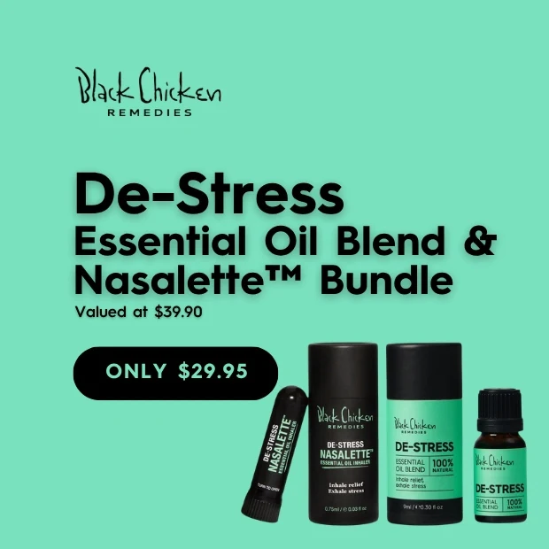 De-Stress Essential Oil Blend & Nasalette™ Bundle