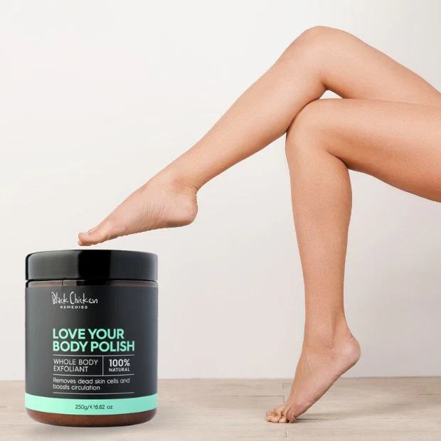 Love Your Body Polish - Natural Exfoliant for Soft Skin - Image 3